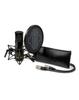 SONTRONICS STC-20 Condenser Microphone Pack, All-in-One Package, Includes Cable, Shock Mount, Pop Filter, and Pouch