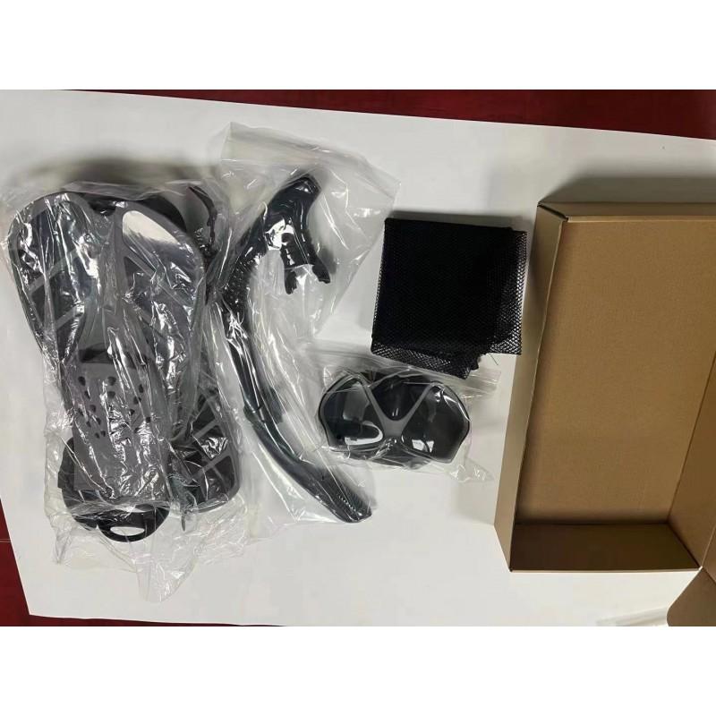 Adult Snorkel Set Full Dry Adjustable Fins Diving Mask Gear Swimming Snorkeling