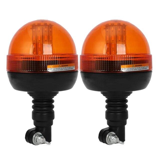 12 В 24 В светодиодный стробоскоп на крыше автомобиля, сигнальная лампа, вращающийся предупредительный мигающий маяк, трактор, квадроцикл, прицеп, грузовик, лодка, кемпер