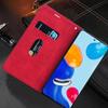 Текстурированный кожаный чехол-книжка для Xiaomi Redmi Note 11 10 9 11S 10S 10A 10C 9S 9T 9AT 9C Poco M4 M2 M3 X3 NFC Pro F3, сумки-кошельки для телефона, чехлы