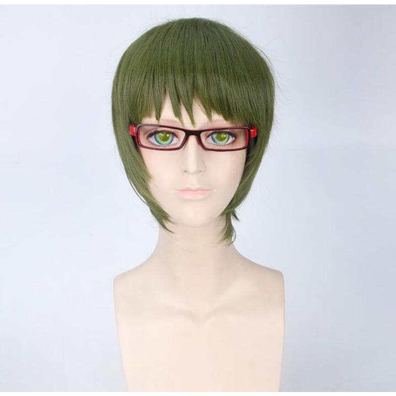 Короткий парик для косплея Kuroko no Basuke SHUTOKU Midorima Shintaro, костюм Куроко для баскетбола, термостойкие синтетические волосы, мужские парики