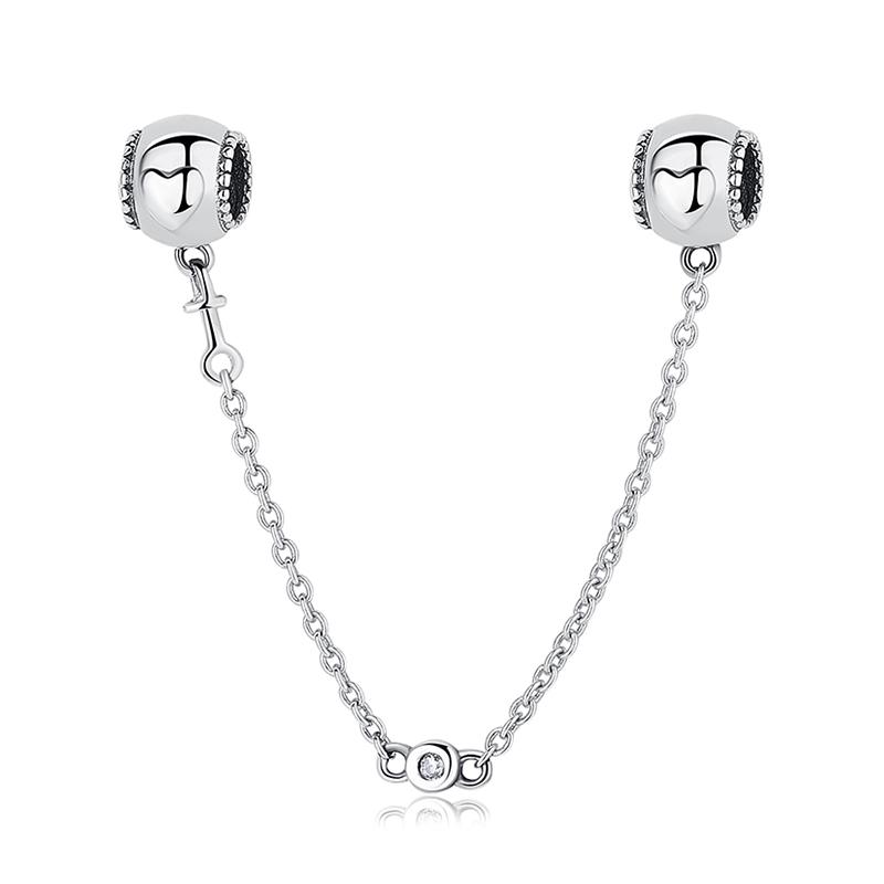 Оригинальные шармы из стерлингового серебра 925 пробы, медные шармы, подвески в виде сердечек любви, бусины, подходят для браслетов, ожерелий, женские, с цирконом, подарок на День святого Валентина