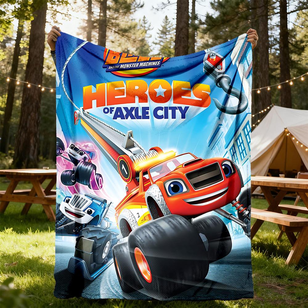 1 шт. Плед Blaze AxleCity для улицы, легкий, из фланели, мягкий и теплый, для использования в любое время года, для дивана, улицы, кемпинга, гостиной029
