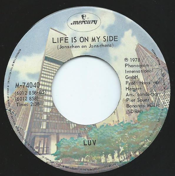 7-дюймовая пластинка LUV' - Троянский конь / Жизнь на моей стороне M74040 Mercury 1978 Канада Танцевальная и электронная б/у