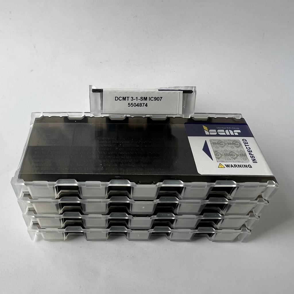 ISCAR / DCMT11T304-SM IC907 / Промышленные сменные твердосплавные пластины 10 шт.