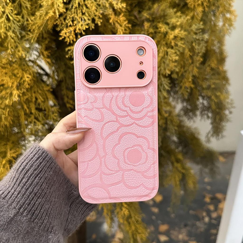 Роскошный чехол для телефона с текстурой кожи камелии для iPhone 17 Pro Max и 16, Осенне-Зимняя Коллекция