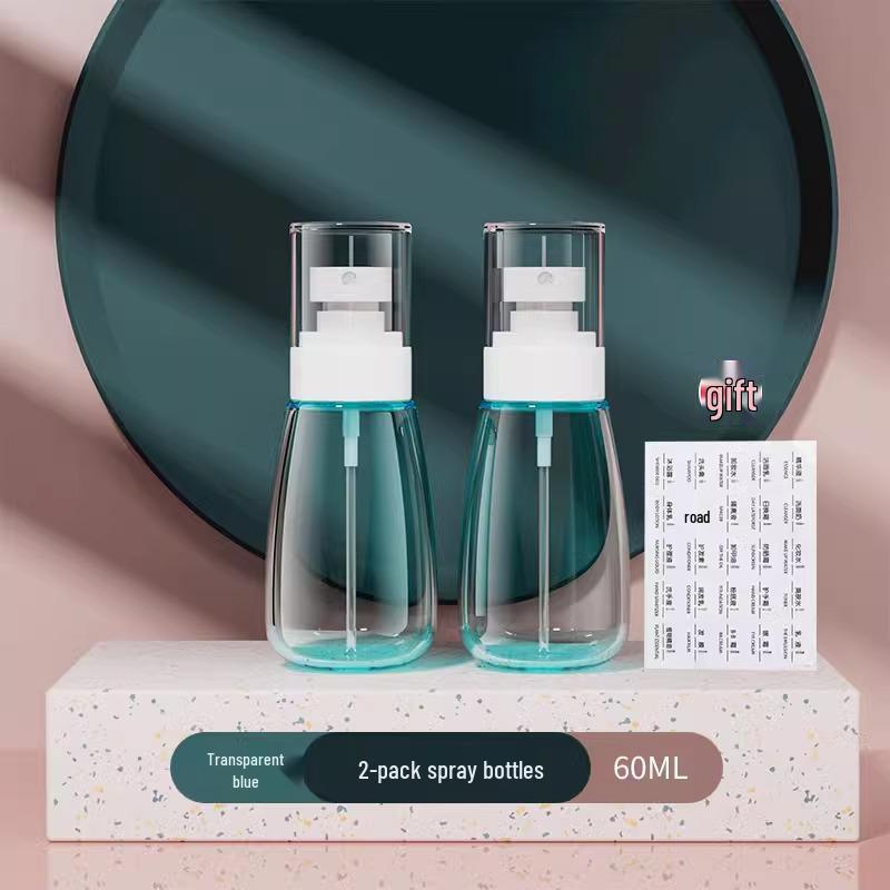 Дорожный флакон-спрей ультрамелкого распыления для увлажнения лица и использования спирта