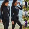 Women Islamic Muslim Swim Costume Modest Full Cover Swimwear Swimming Burkini