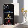 Triathlon Swim Bike Run For iPhone 12,14,13,15,16,11,17,X,Mini,XR,SE,XS,Plus,Pro,Max,8,7,Soft Silicone Black Case