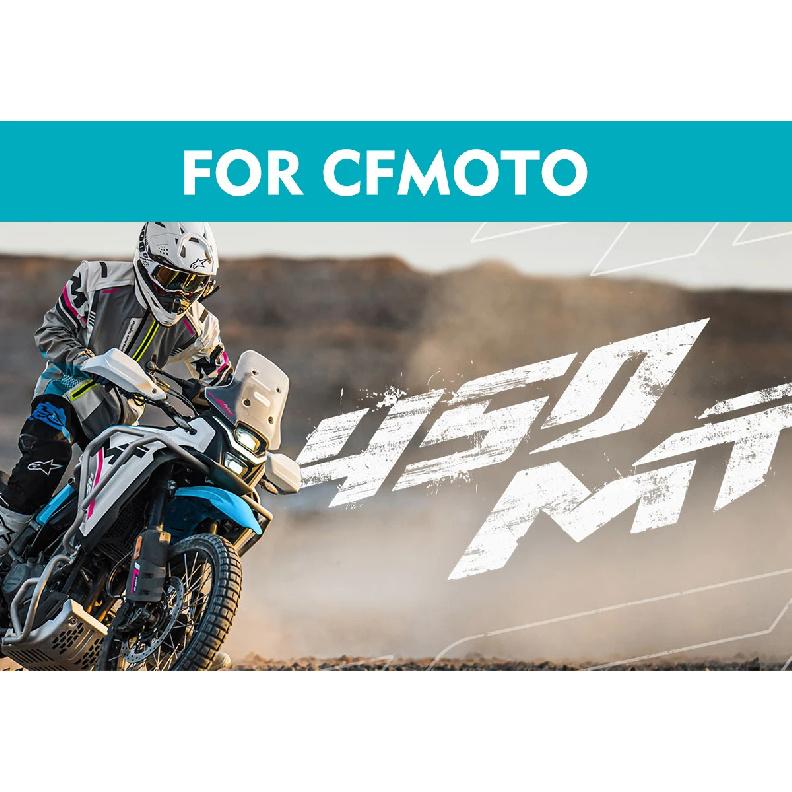 For CFMOTO 450MT Exhaust Pipe Guard CF Moto 450 MT Muffler Anti-scald Plate Protective Shell Motorcycle Original Parts