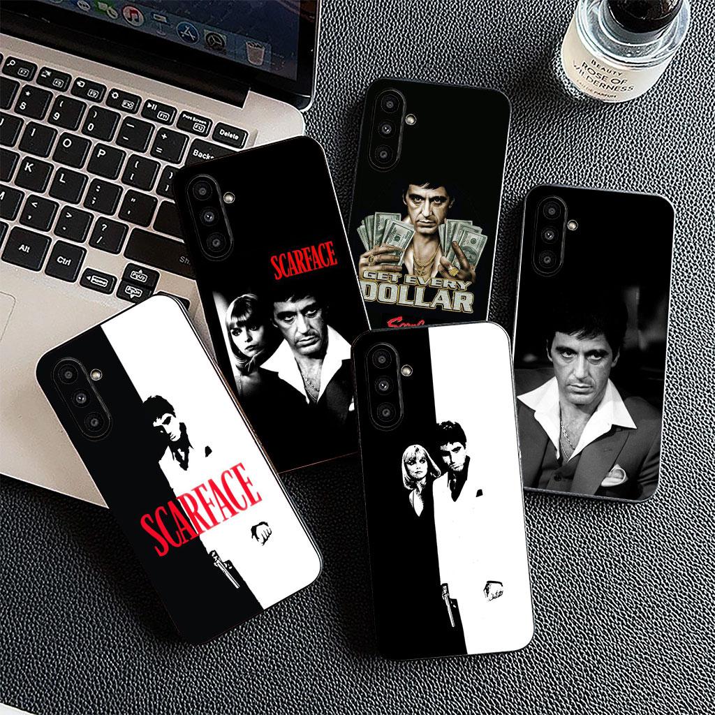 Phone Cover for Motorola Moto G86 G57 E14 E15 G14 G34 G35 G84 G24 A54 G15 Power E22 Soft Silicone Case S-Scarfaces Wallpaper