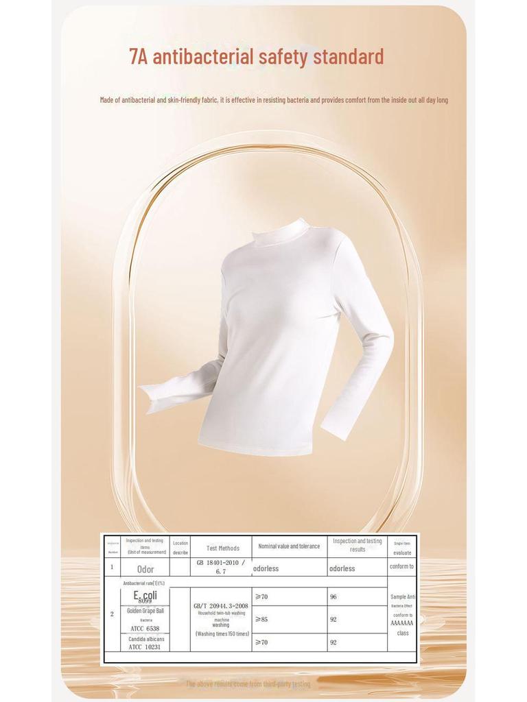 Женская теплая рубашка из немецкого бархата с полуворотом - плюшевая, утолщенная, с длинным рукавом и гиалуроновой кислотой для ухода за кожей