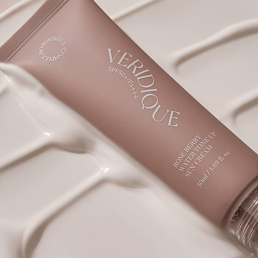 VERIDIQUE Roseberry water Tone-Up Sun Cream SPF50+ PA+++, 50ml, 1 unit