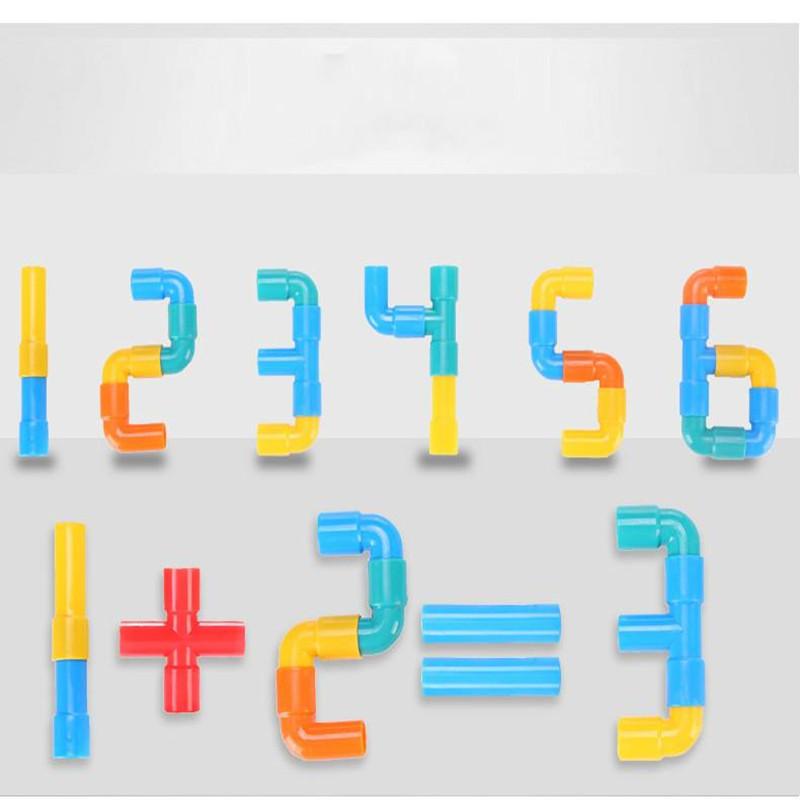 Детская развивающая головоломка, подключаемый модуль, сделай сам, водопровод, строительный блок, игрушка, образование для детей раннего возраста, пластиковый блок, игрушка