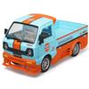 1/24 SUZOKI Gulf Truck Alloy Car Diecasts & Toy Vehicles Car Model Sound and Light Pull Back Car Toys for Kids Gifts