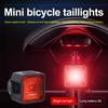 Велосипедный задний фонарь с силиконовым ремешком, 7 режимов, регулируемый, перезаряжаемый, водонепроницаемый