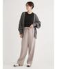 Emi 13WFP251070GRY1 Semi-Sheer Pajama-Like Pants,