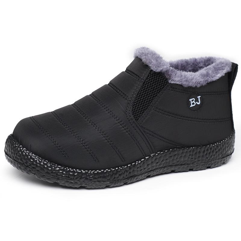 Autumn Men Boots Lightweight Winter Shoes for Men Snow Boots Waterproof Winter Footwear Plus Size Slip On Ankle Winter Boots