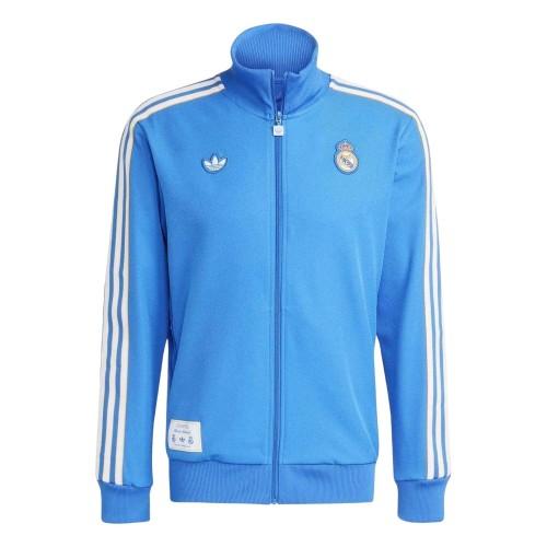 Adidas Mens Terrace Icons Real Madrid CF Tracksuit Top