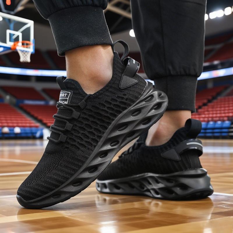 Summer Light Men Running Shoes Innovative Trendy Uppers Street Fashion Sports Shoe Comfortable Non Slip Basketball Shoes For Men
