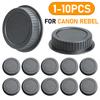 1-10 шт. Портативная задняя крышка объектива для Canon Rebel EOS EFS EF EF-S EF DSLR SLR, легкая, новая, сохраняет объектив чистым для использования на открытом воздухе
