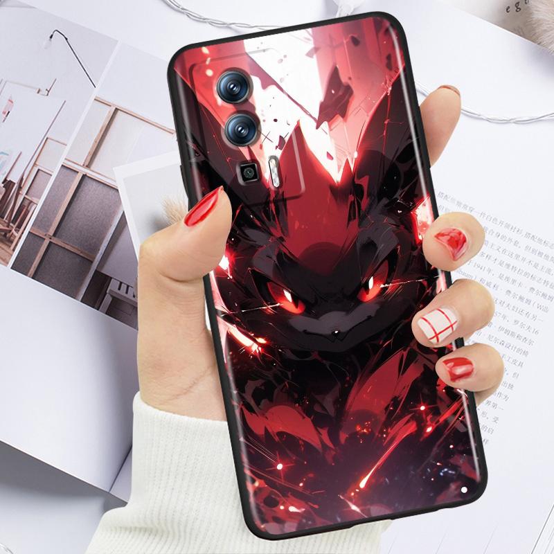 Diablo Pikachu для Xiaomi Redmi 9A 9C 9AT 10C 9 9T 10 12C 13C 8 12 K60 A1 K50 K40 5G черный чехол для телефона
