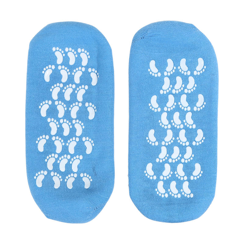 Многоразовые хлопковые марлевые гелевые носки для ухода за ногами для глубокого увлажнения трещин на пятках, для ночного или дневного использования