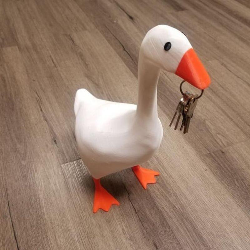 Popular magnet duck creative DIY duck ornament resin decoration design