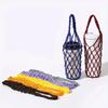 1pc Handmade Mesh Bag Reusable Beverage Holder Coffee Cup Holder Portable Drink Carrier Decorative Mesh Bag