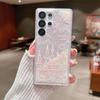 Чехол Y2K Замок Светящийся Жидкий песок Блестки для Samsung Galaxy S25ultra S22 S23 S24 Ultra S25 Plus Прозрачный Силиконовый Чехол