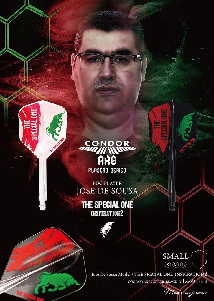 CONDOR AXE Condor Axe SPECIAL ONE2 Jose Player Модель Small L Черный