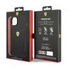 Etui do iPhone 14 Plus Ferrari Skórzane Czarne