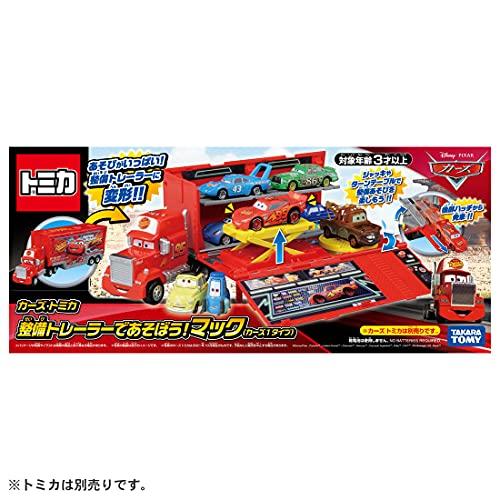 TAKARA TOMY Disney Тачки Tomica Поиграем с ремонтным прицепом! Мак (Автомобили 1 Тип)