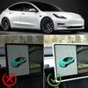 For Tesla Model 3 Y Silicone Car Accessories Central Control Frame Edge Cover Navigation Screen Protector