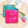 Jewelry Purse Brocade Beads Packaging Quartet Zipper Tassel Jewelery Bag Wallet Handbags Tips Bag