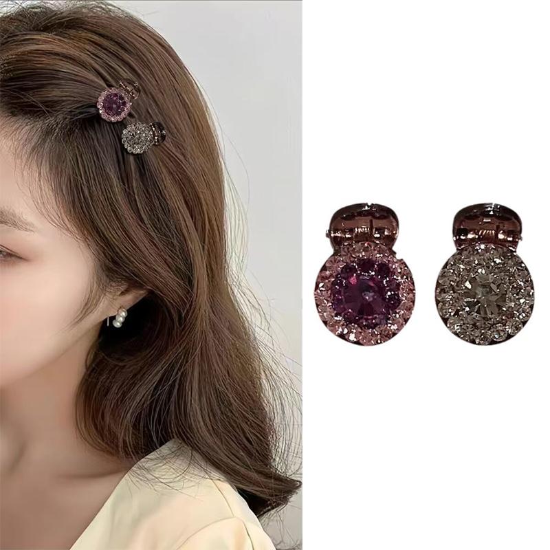 2 шт. блестящие заколки-краб для волос принцесса головной убор в форме банта для девочек 2000 года женские головные уборы