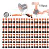 126pcs/151pcs Leveling System Floor Gap Clips Reusable Wedges Tile Tools Tile Spacers Clips