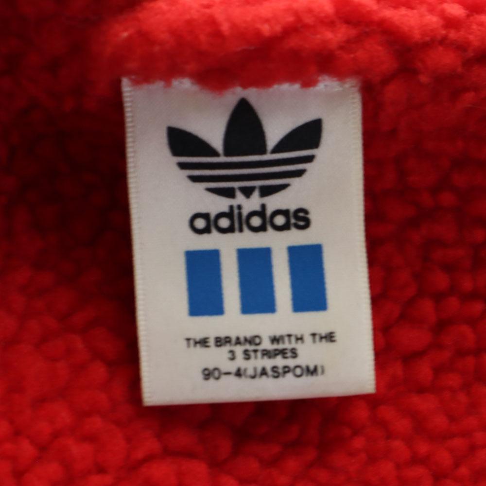Adidas 80-е 90-е Винтаж сделано Descente Логотип Трилистника на спине Пальто для скамейки Мужское Б/У