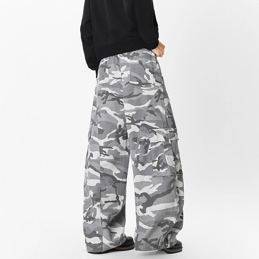 Джинсы JYL мужские прямые, окрашенные грязью, американский винтаж, весенние, подростковые, свободные, повседневные, деним