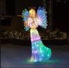 Angel Tree Topper Led Lighted Acrylic Star For Christmas Tree Decor