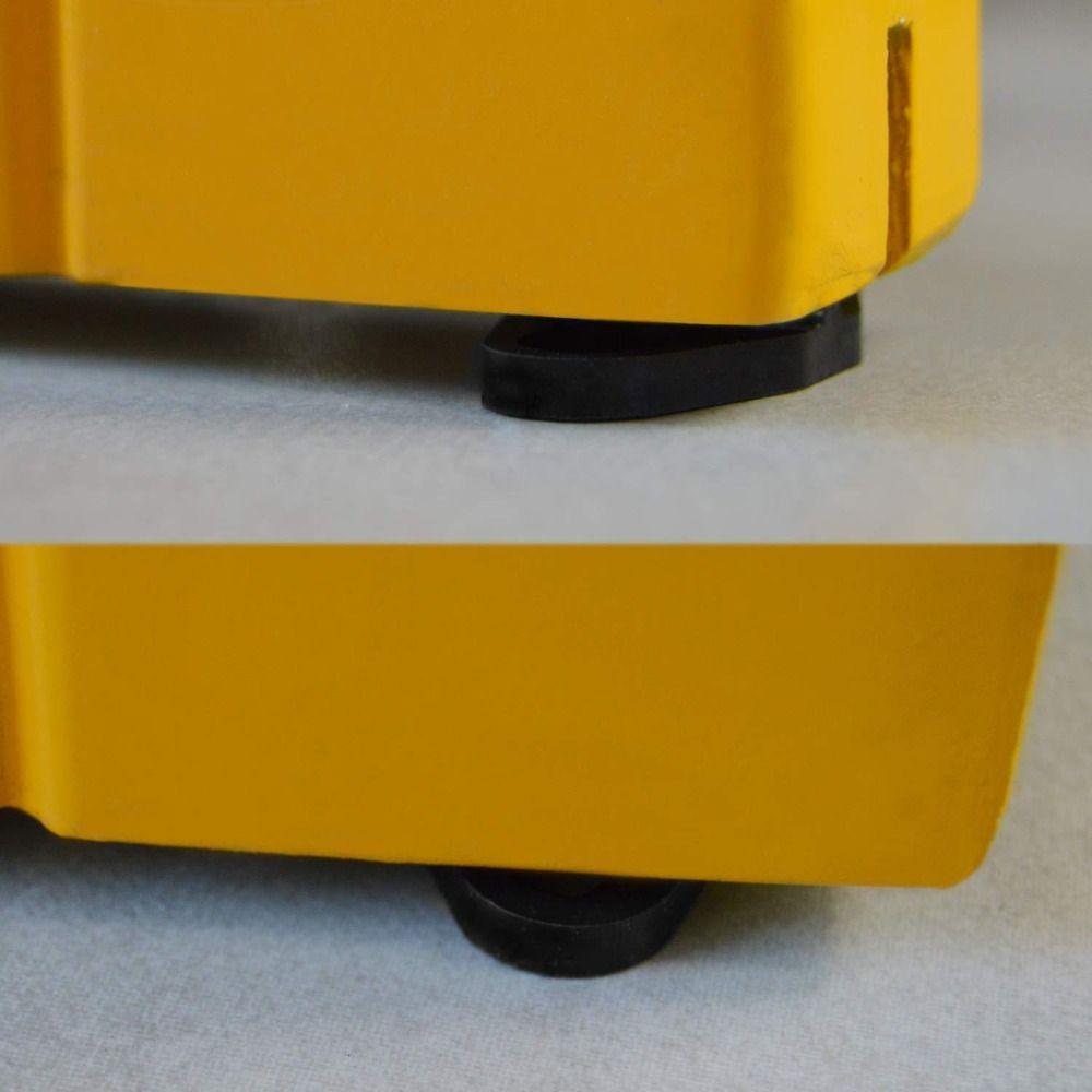 Plastic Barn Door Floor Guide Anti-Swinging Fixing Bottom Bracket For Bottom Sliding Door Hanger