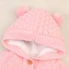 Baby Rompers Knitted Infant Boys Girls Jumpsuits Autumn Winter Soft Warm Newborn Bebes Overalls One Piece Toddler Kids Playsuits