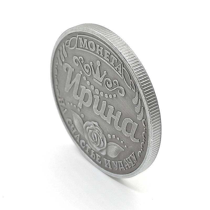 Памятная монета "Русская роза" Памятная монета "Русская Мохета" Lucky Coin