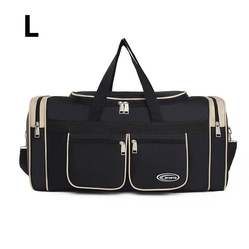 Водонепроницаемая складная дорожная сумка большой вместимости для ручной клади, для путешествий на короткие расстояния, многофункциональная багажная сумка, легкая сумка для хранения, снижающая нагрузку
