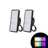 12V Motorcycle Rectangle LED Signal Lights LED Strobe Flashing Light DRL Driving Lamp Motorcycles Tail Brake Light