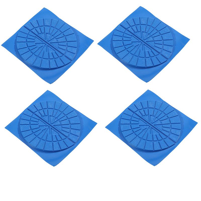 4PCS Wear-resistant Outsole Sole Protectors For Shoes Sneakers Outsole Rubber Soles Stickers Anti-Slip Self Adhesive Stickers