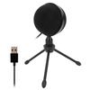 USB Condenser Microphone Karaoke Computer Recording Omnidirectional Live Broadcasting Device