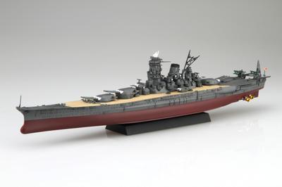 Модель корабля Fujimi серии NEXT, японский линкор Musashi, пластиковая модель корабля NX12 1/700 № 12 (До ремонта)