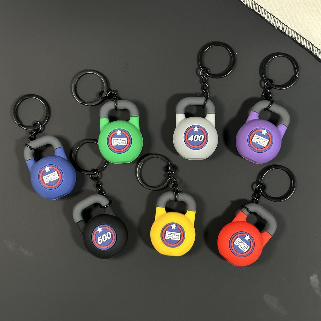 Kettlebell Fitness Keychain Gym Gift Pendant Decoration