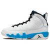 Air 9 Retro GS Powder Blue 2024 Детские кроссовки Белый Summit-White Черный FV0143-101